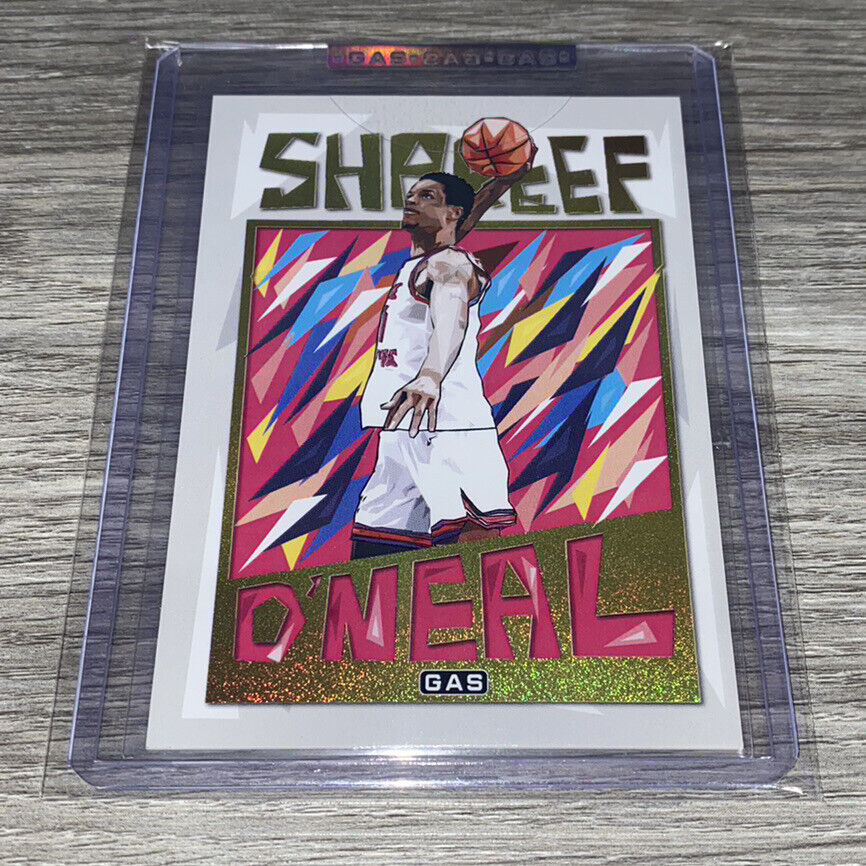 G.A.S. Trading Card Shareef O\'Neal S2 #12 Gold Foil /155