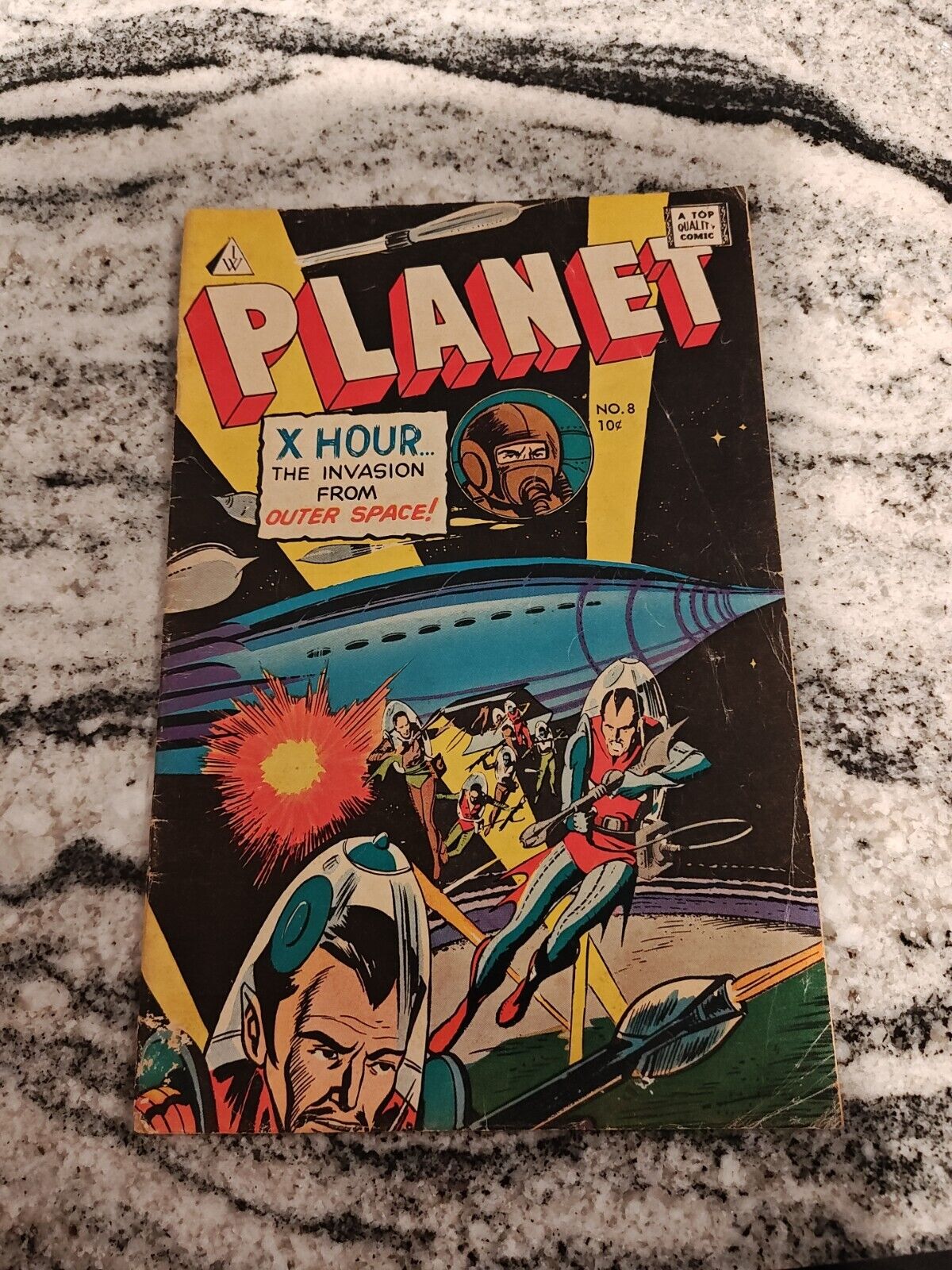 Planet Comics #8  1963 1958 I.W. Reprint