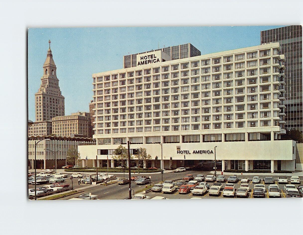 Postcard Hotel America Hartford Connecticut USA