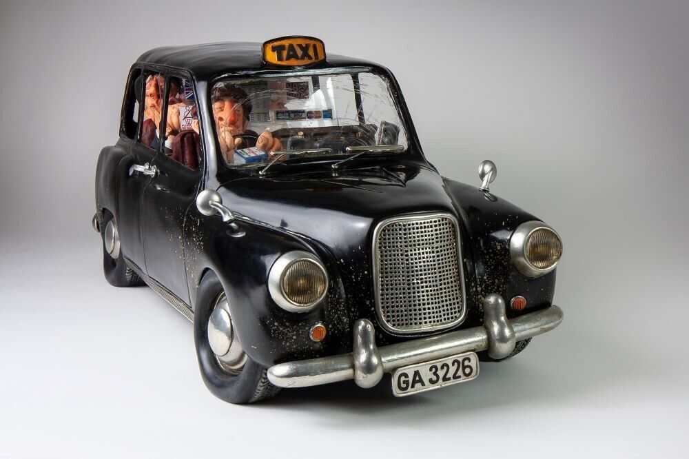 Guillermo Forchino The London Taxi Sculptur, FO85089 Original and Limited 13.7\'\'
