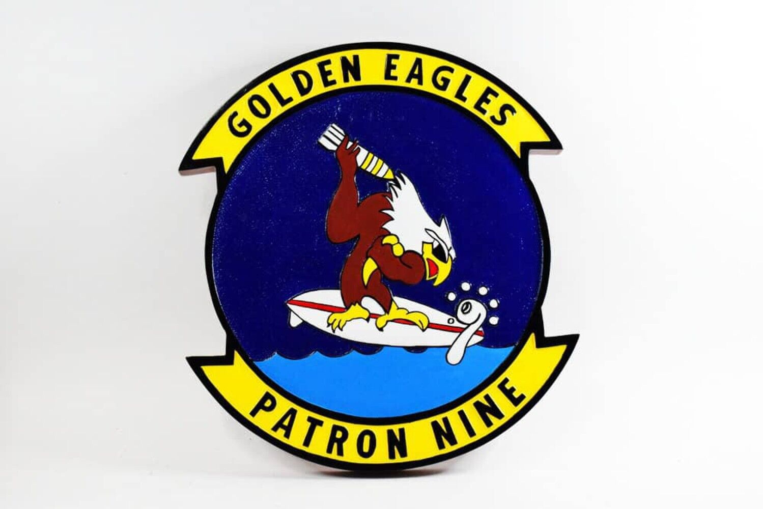 VP-9 Golden Eagles Plaque