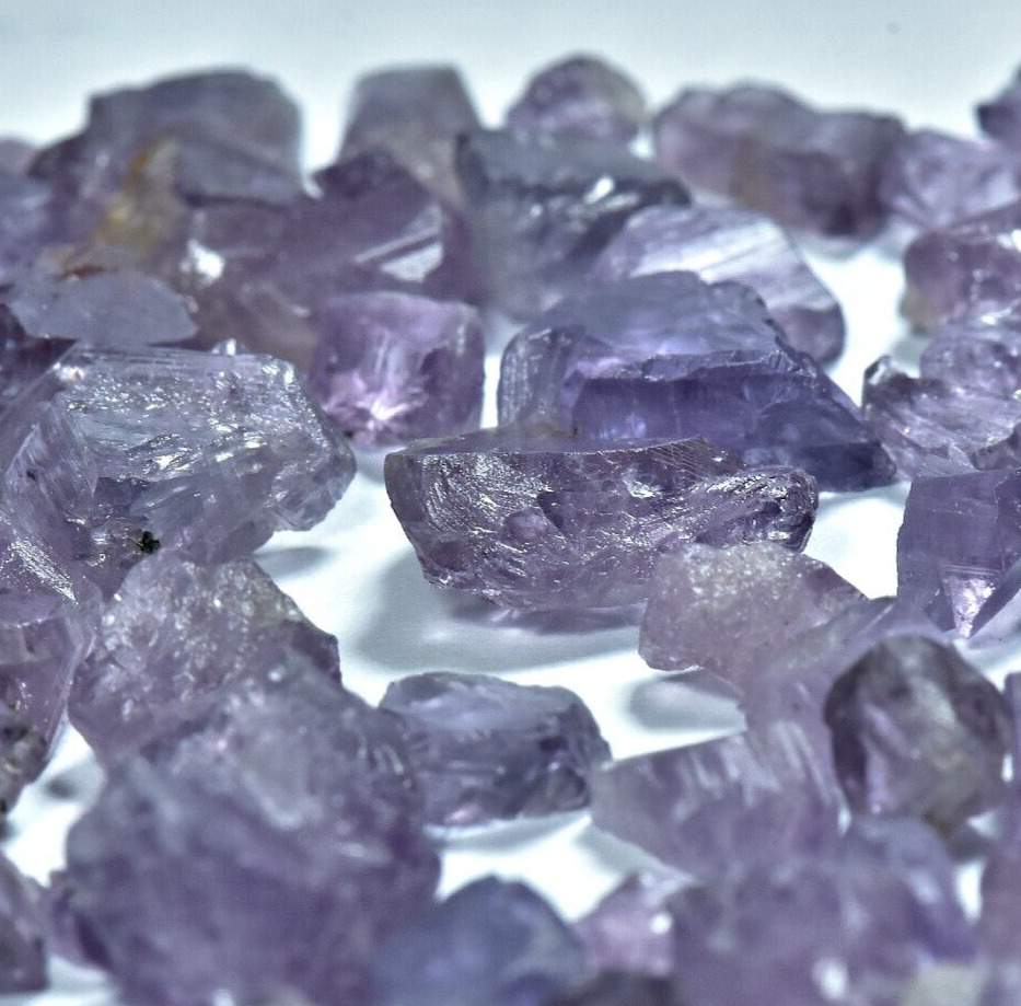163 CT Top Quality Natural TRANSPARENT PURPLE SPINEL Crystals From Badakhshan #4