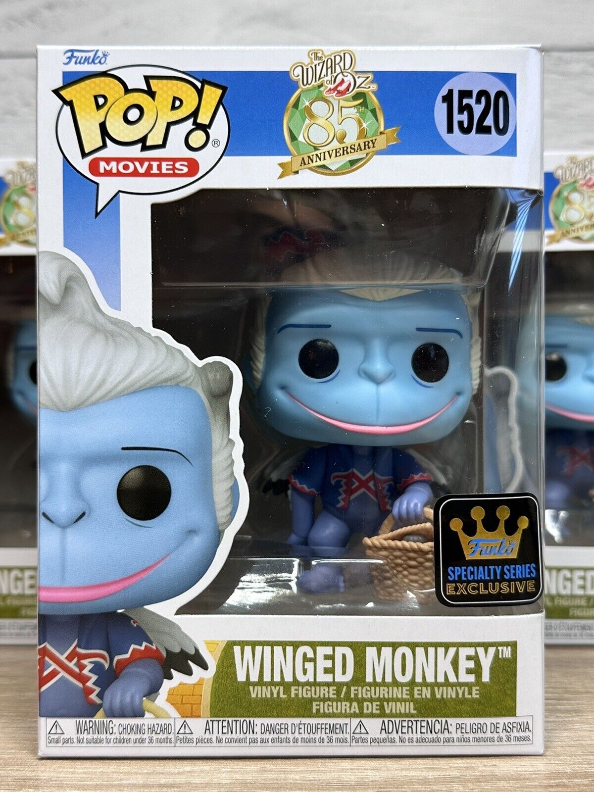 NEW FUNKO POP WINGED MONKEY #1520 SPECIALTY SERIES EXCLUSIVE THE WIZARD OF OZ