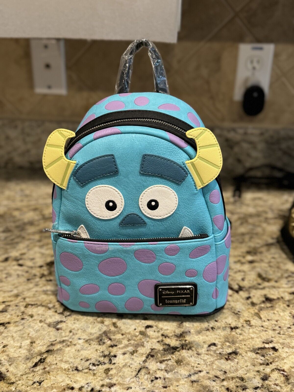 Disney Loungefly SULLY  Backpack Purse Monsters Inc Pixar NEW w Tags