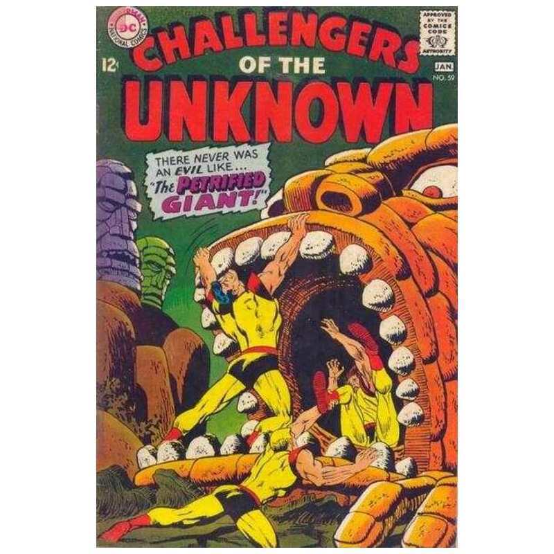 Challengers of the Unknown (1958 series) #59 in VF condition. DC comics [s.