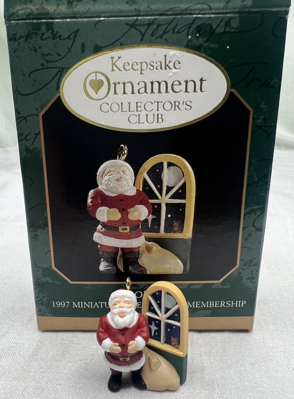 Hallmark Jolly Old Santa 1997 Keepsake Collectors Club Christmas FAST Shipping