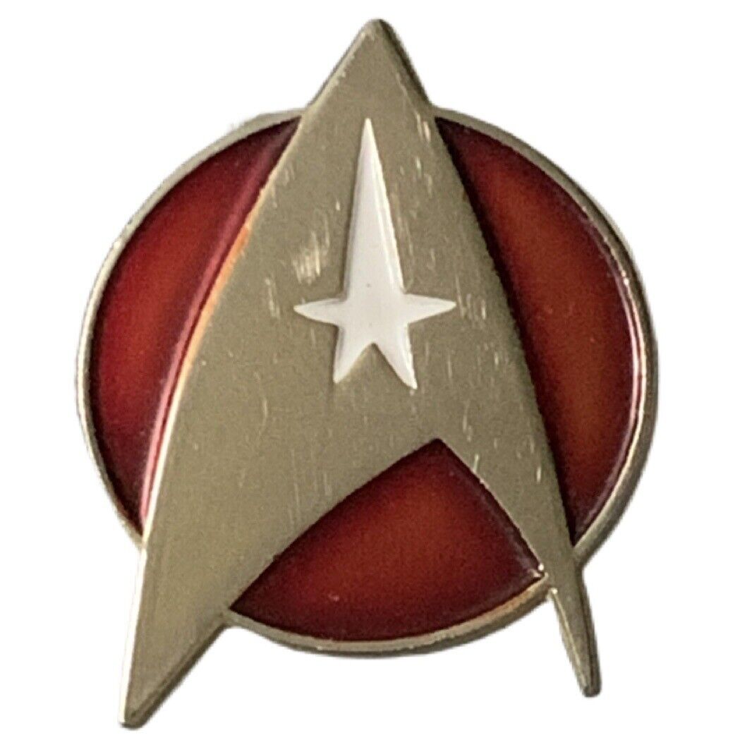 Vintage 1985 Star Trek Communicator Logo Souvenir Pin