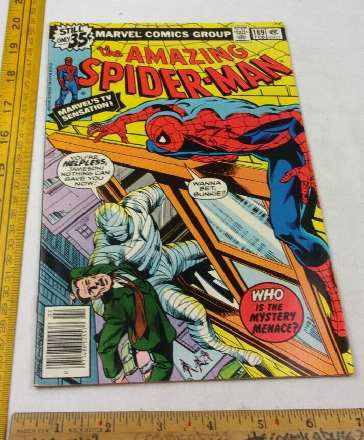 The Amazing Spider-Man #189 F/VF comic book 1970s Byrne art