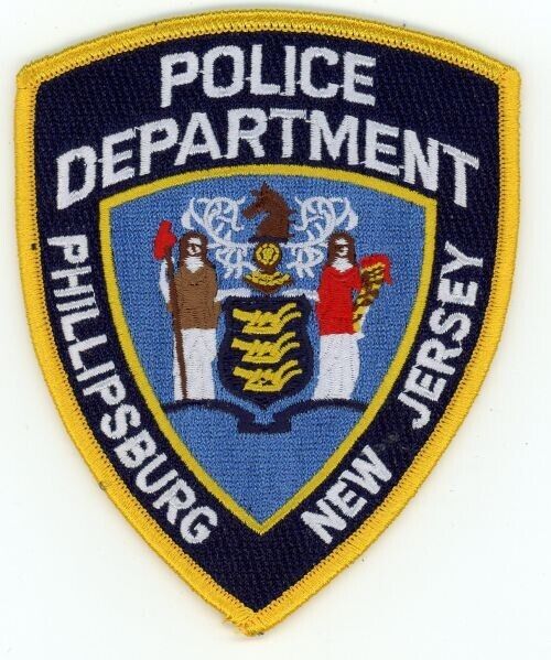 NEW JERSEY NJ PHILLIPSBURG POLICE NICE SHOULDER PATCH SHERIFF