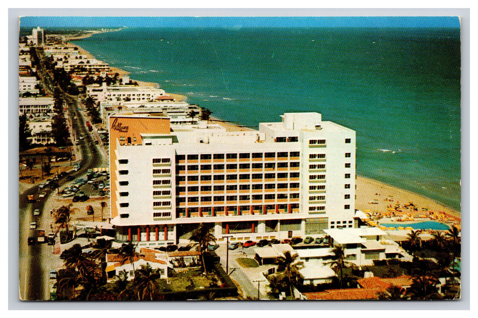 Biltmore Terrace Hotel, Miami Beach Florida FL Postcard