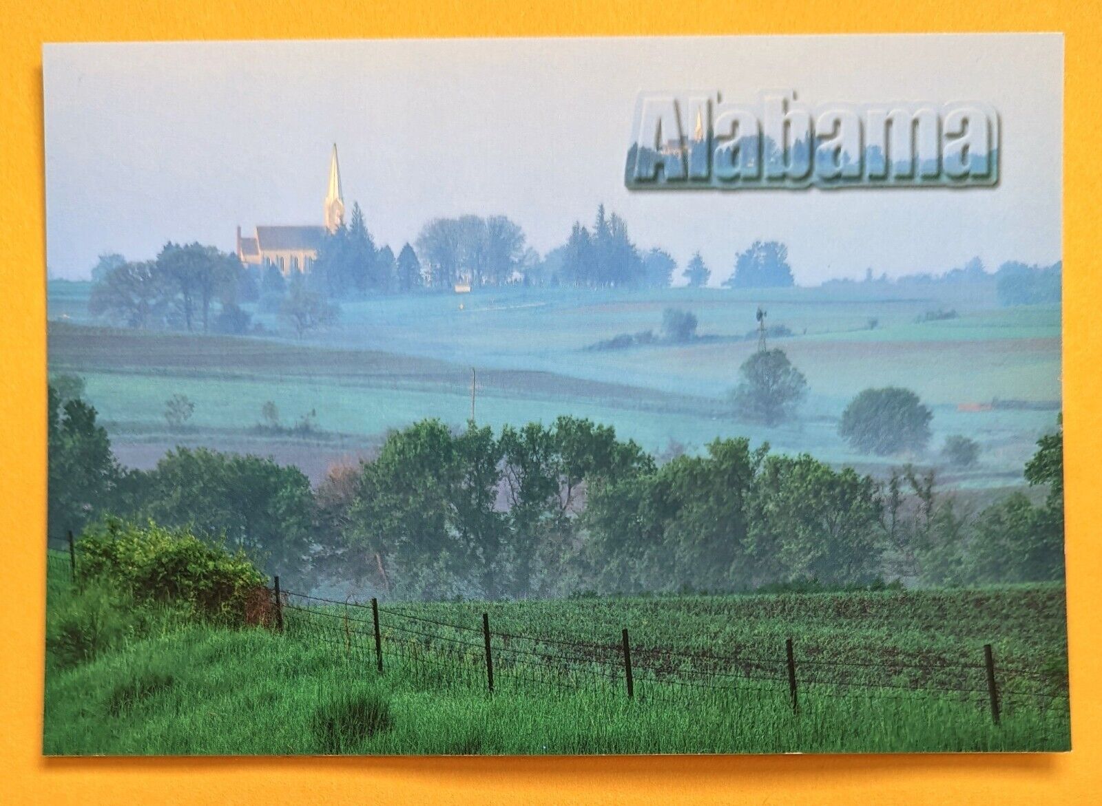 Postcard AL: Beautiful Alabama