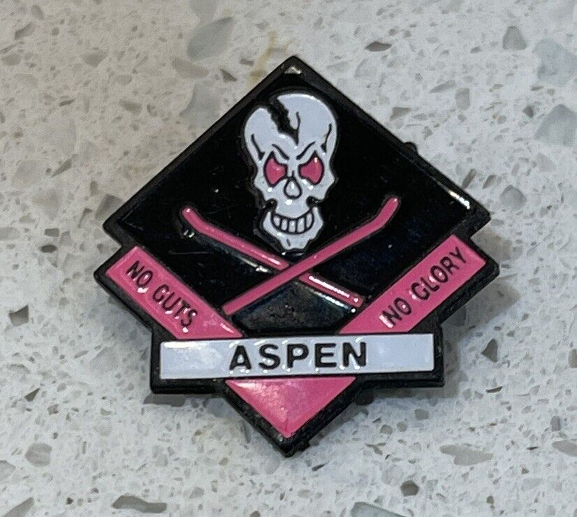 Aspen Pin Vintage Skull