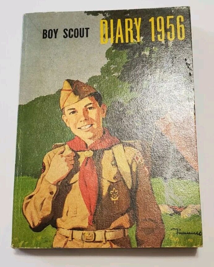 Boy Scout 1956 Scout diary  9412MM