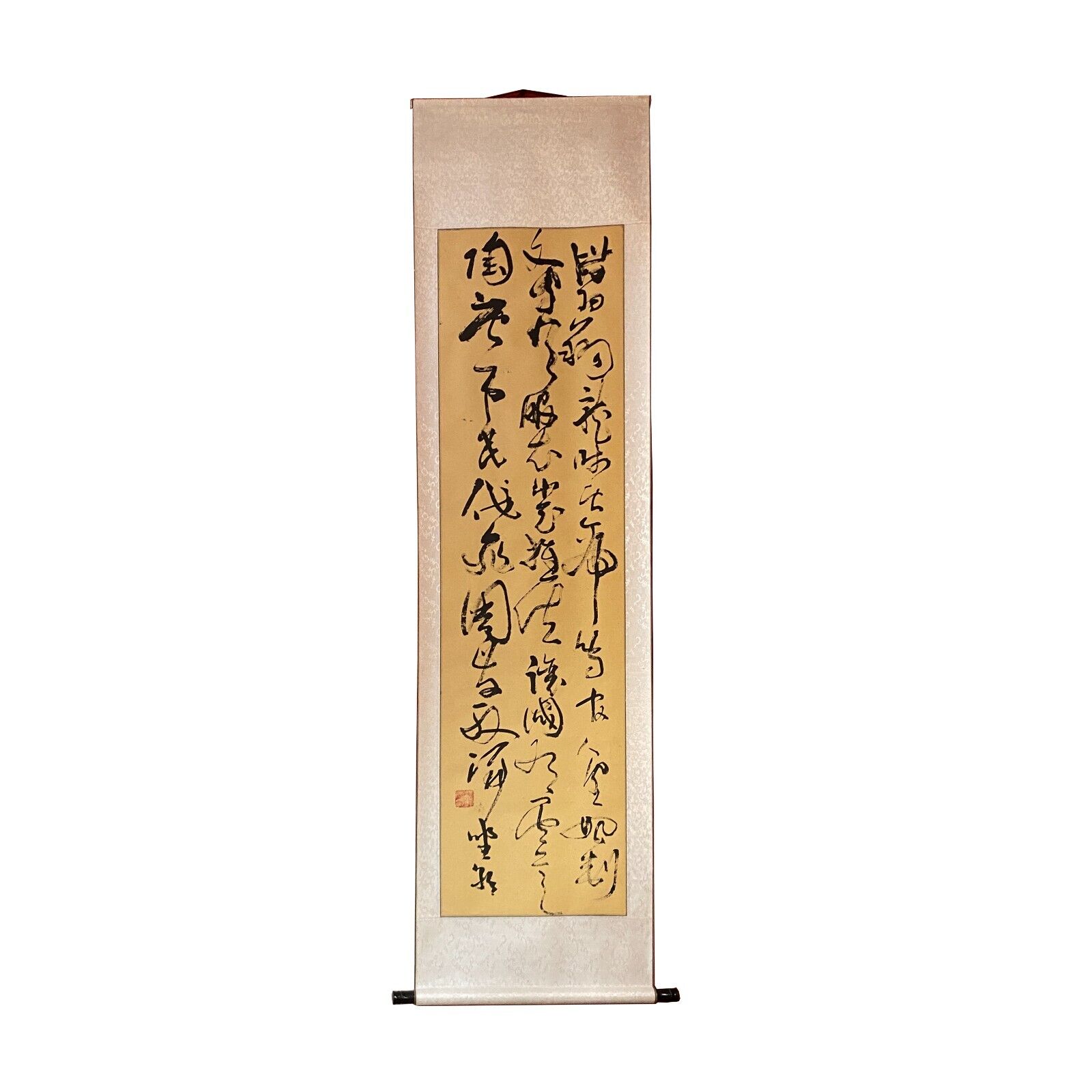 Chinese Calligraphy Ink Writing Scroll Painting Wall Art ws2144