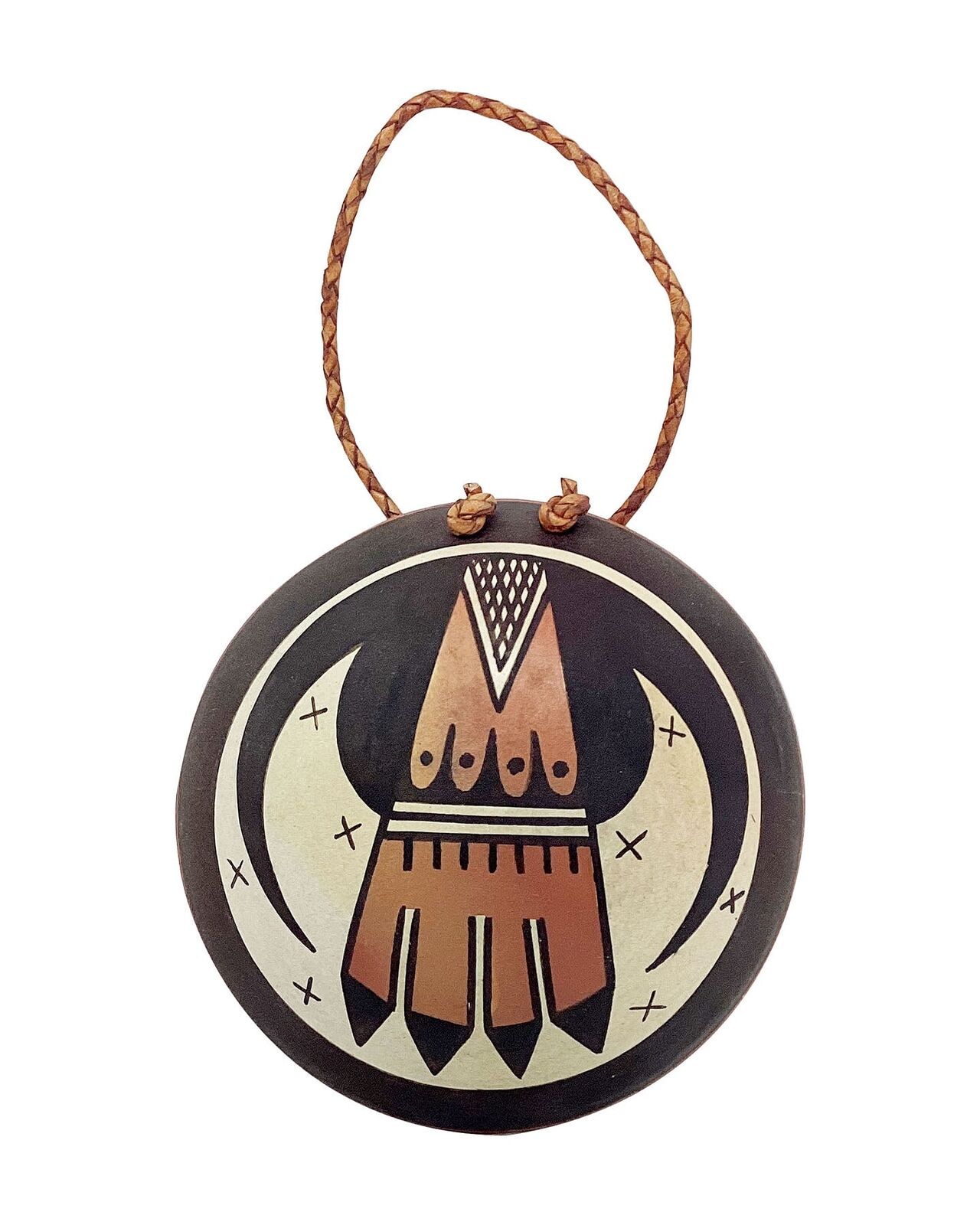 Stetson Setalla, Home Decor Pottery Ornamente, Hopi Handmade, 7 1/2\