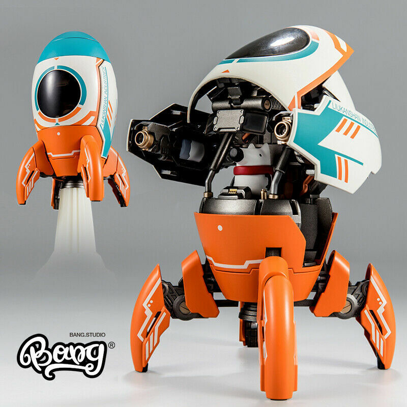 CCSTOYS Metal Rocket Mech 20cm Collectible Figure Alloy Robot Action Figure New