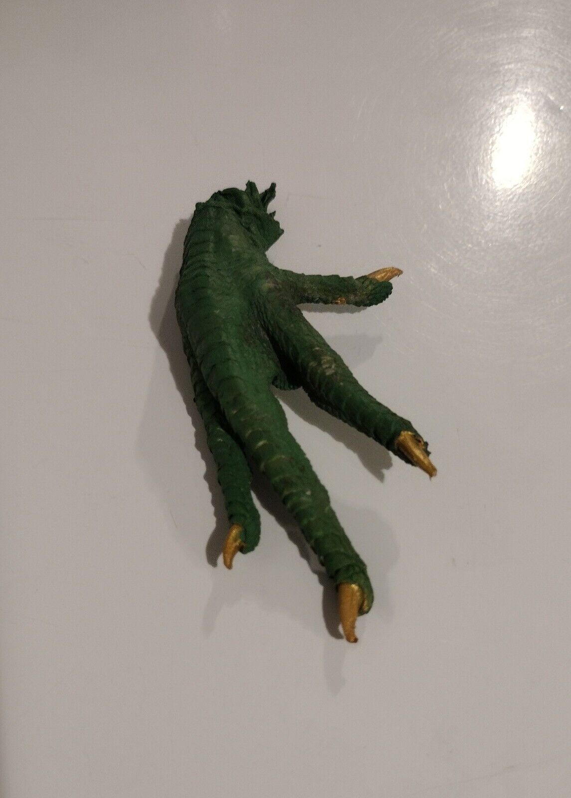 Chicken Foot Hoodoo Voodoo Spell Work Dried Green Paw With Gold Claws Conjure