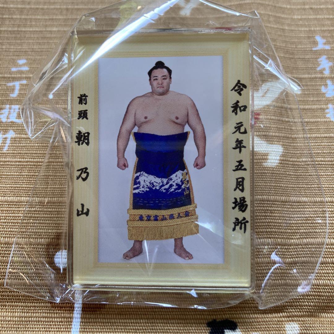 Kokugikan Limited Asanoyama Grand Sumo Crane Game Winner Frameacrylic Badge