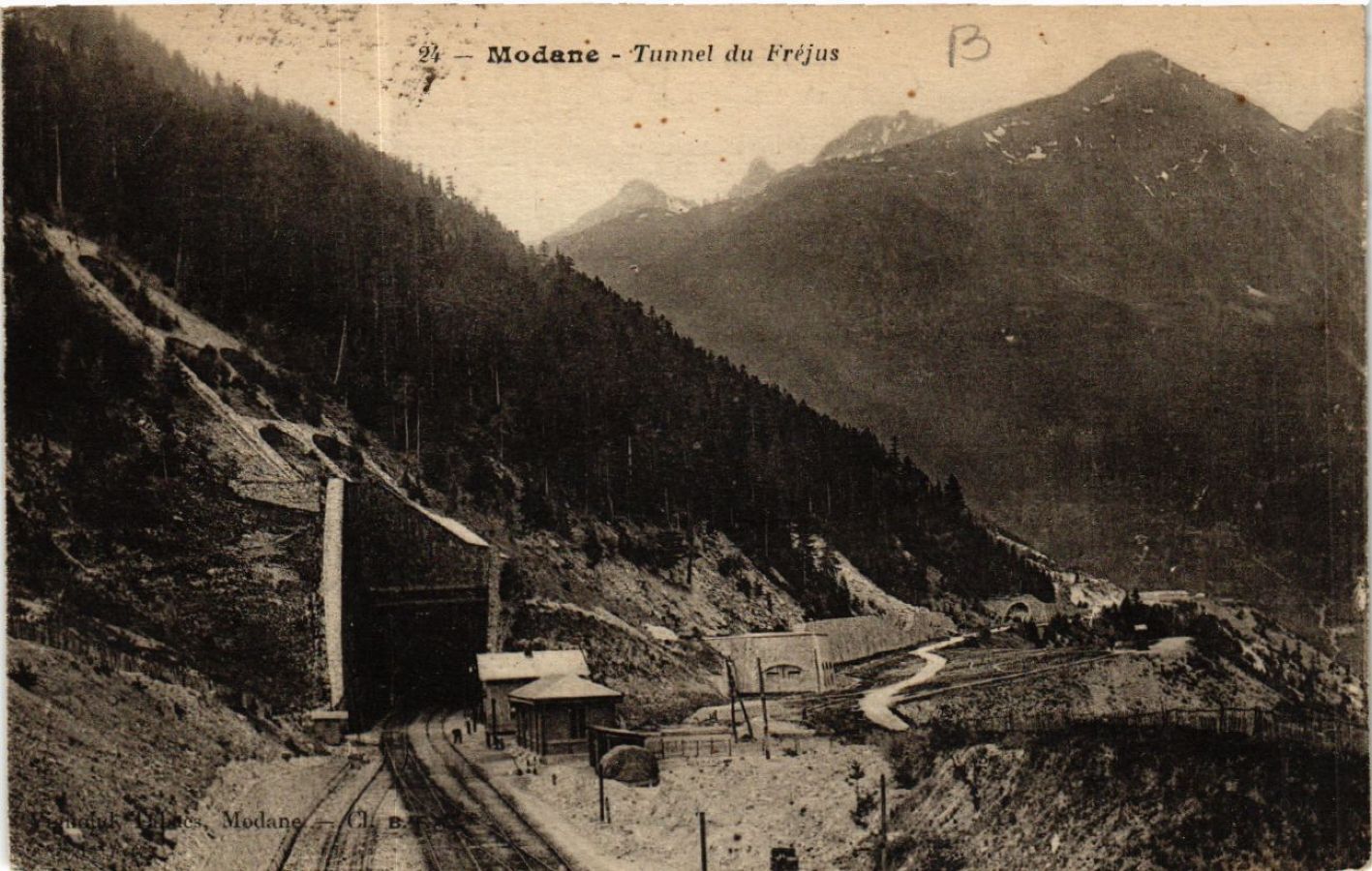 CPA MODANE - Tunnel du Frejus (438415)
