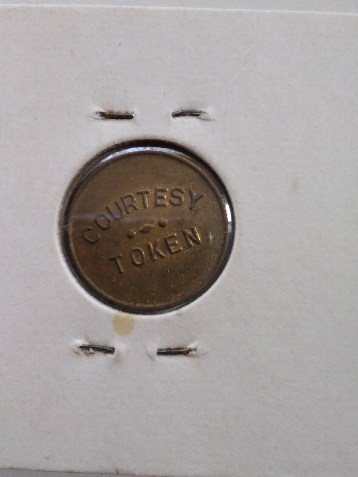 Courtesy Token Vintage Early 1900s Lucky Coin Meter Eastern Co. 