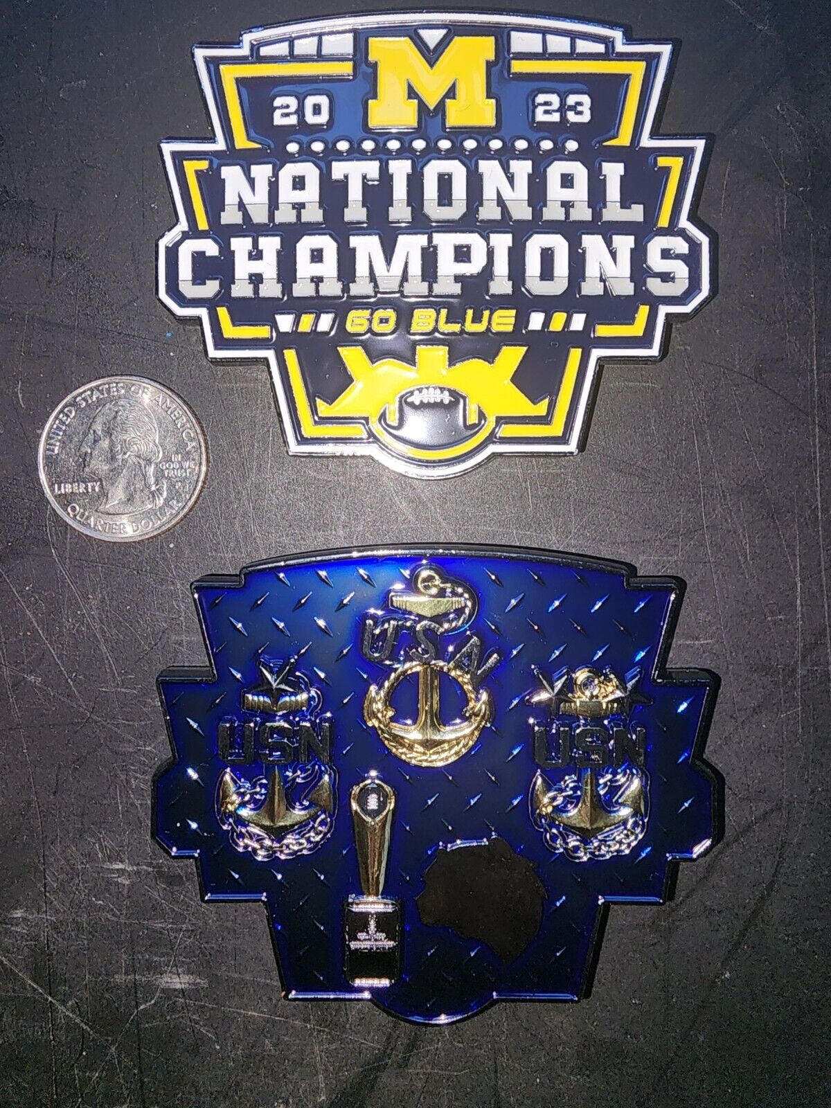 Michigan Wolverines National Championship CPO Coin