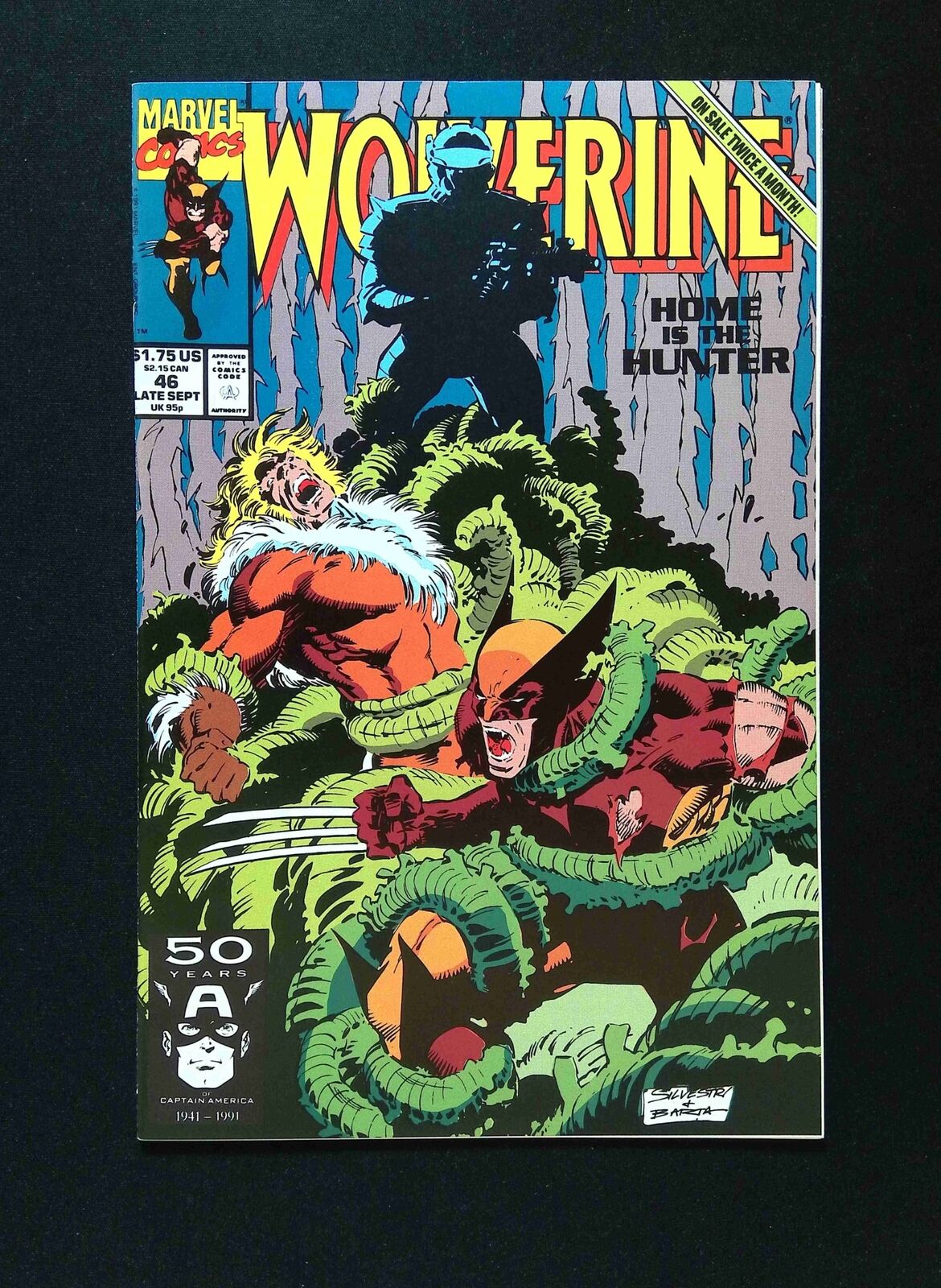 Wolverine #46  MARVEL Comics 1991 VF/NM