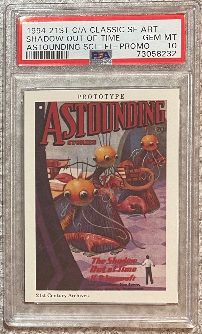 1994 21ST C/A ASTOUNDING SCI-FI PROMO JUNE 1936 SHADOW OUT OF TIME~PSA 10~POP 1