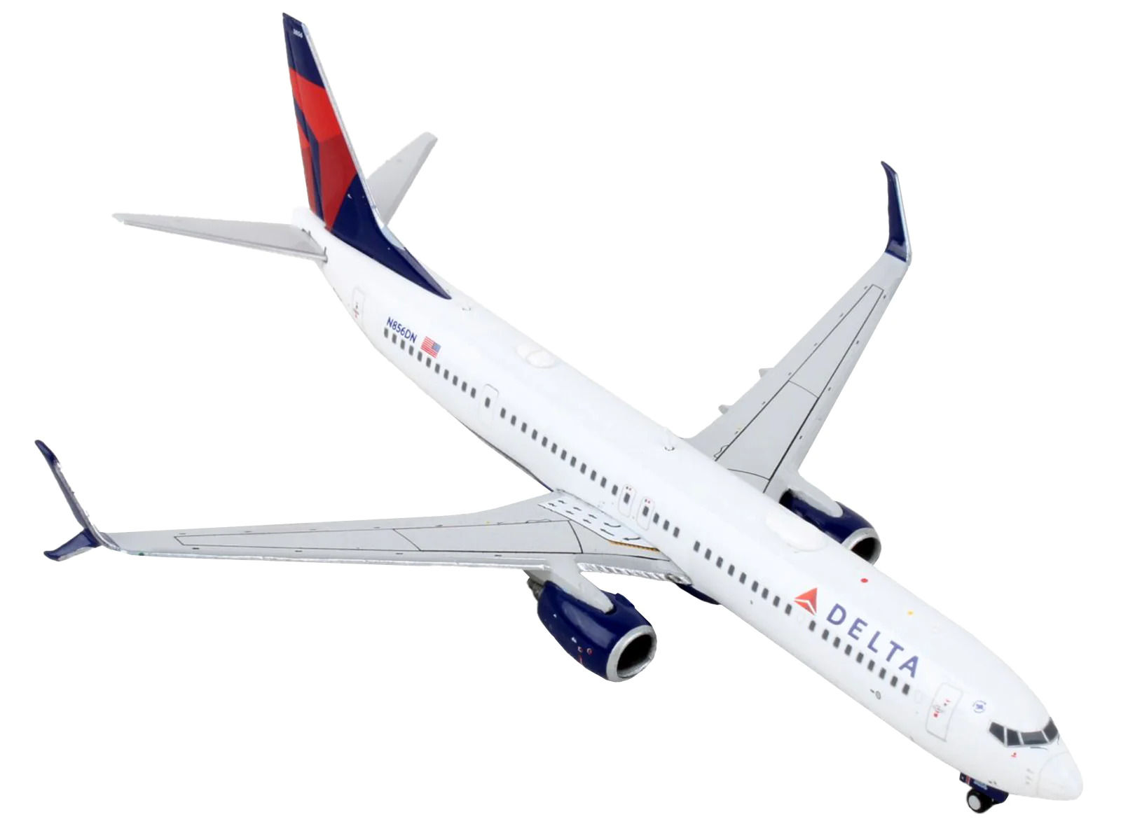 Boeing 737-900ER Commercial Delta Airlines Tail 1/400 Diecast Model Airplane