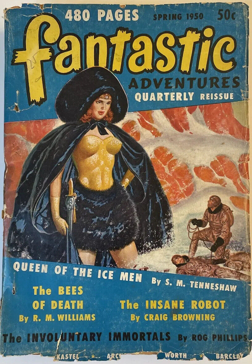 Fantastic Adventures Quarterly Reissue-Spring 1950-Giant Edition-480 Pages of...