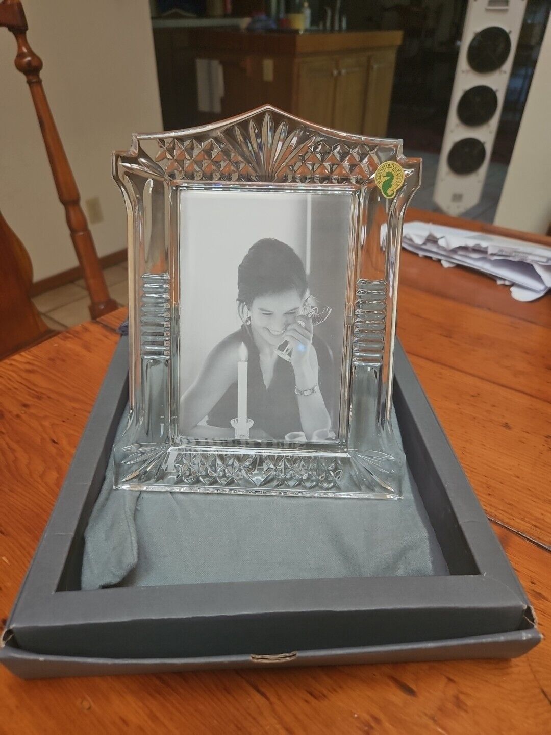 Waterford Crystal Portraits ABBEVILLE 4x6” Photo Frame 