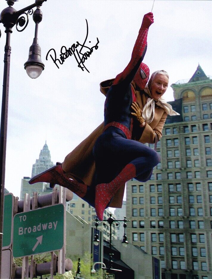 Rosemary Harris Signed Autograph Spider-Man 2 May Parker 8x10 Photo COA