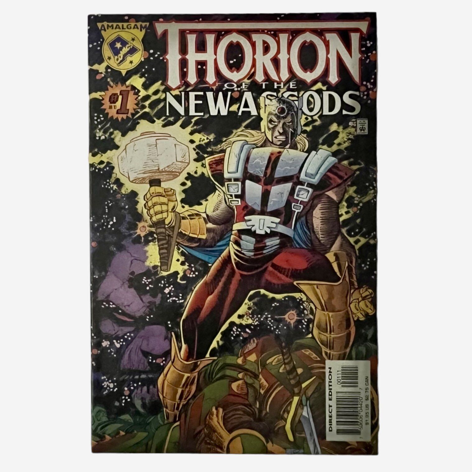 Thorion of the New Asgods #1 Direct Edition Cover (1997) Amalgam Comics