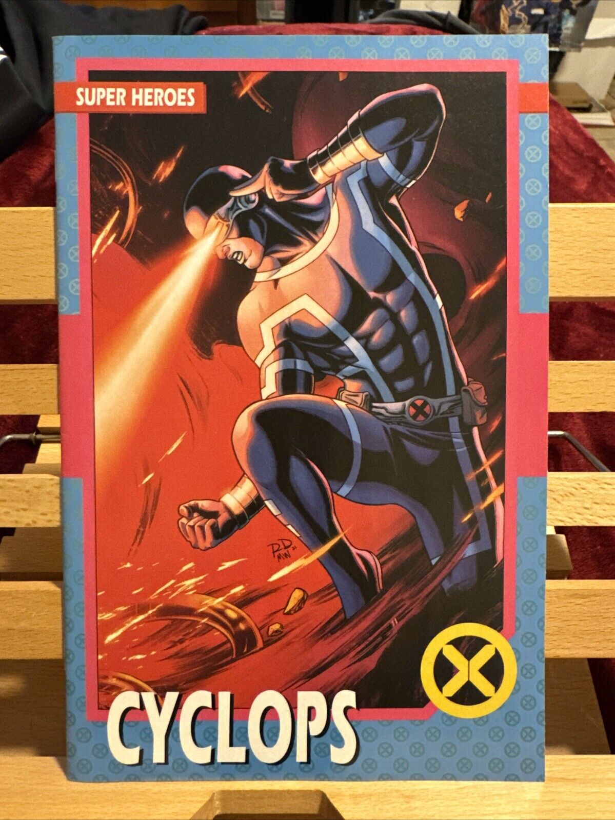 X-Men # 1 (Marvel, 2021) 1st Print Dauterman New Line-Up Trading Card Variant
