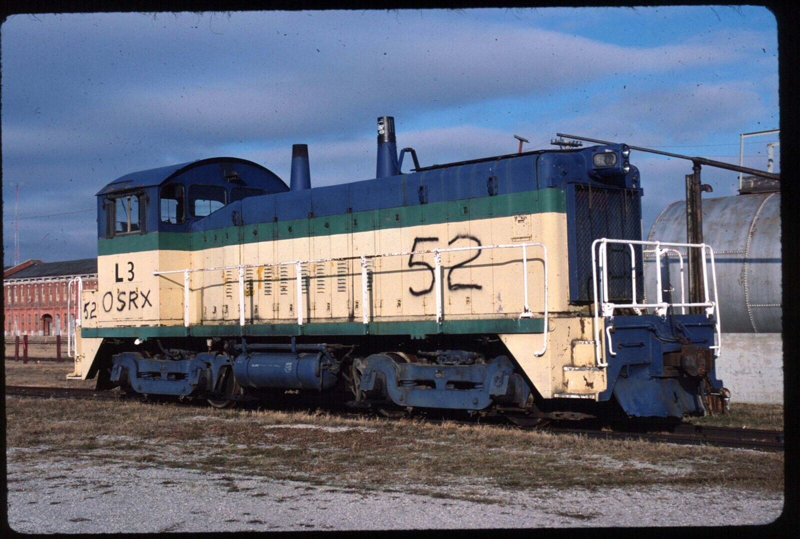 Original Rail Slide - Ontario Southland 52 St Thomas ON 1-12-2000