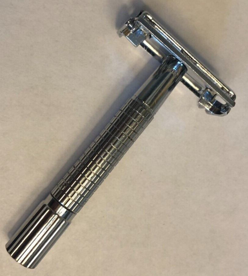 Unbranded Vintage Double Edge Butterfly Safety Razor 3-5/16\