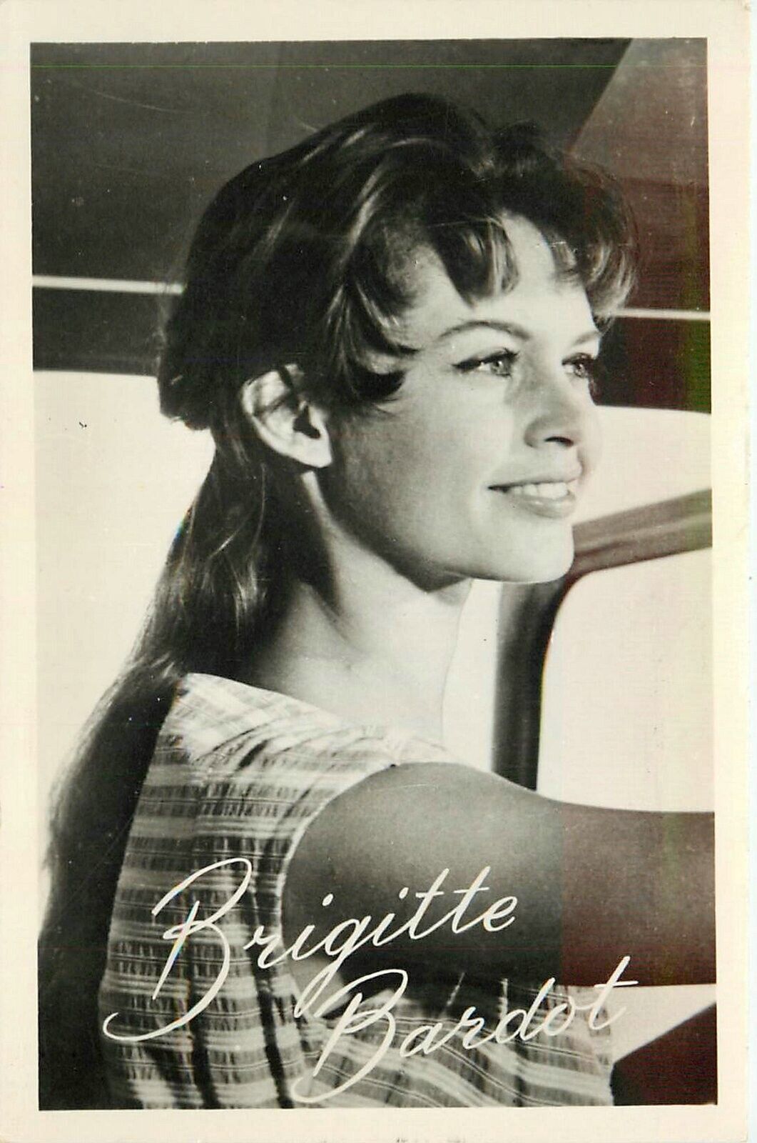 Postcard RPPC 1950s Brigitte Bardot Sexy Movie Star actress #3060 TP24-2071
