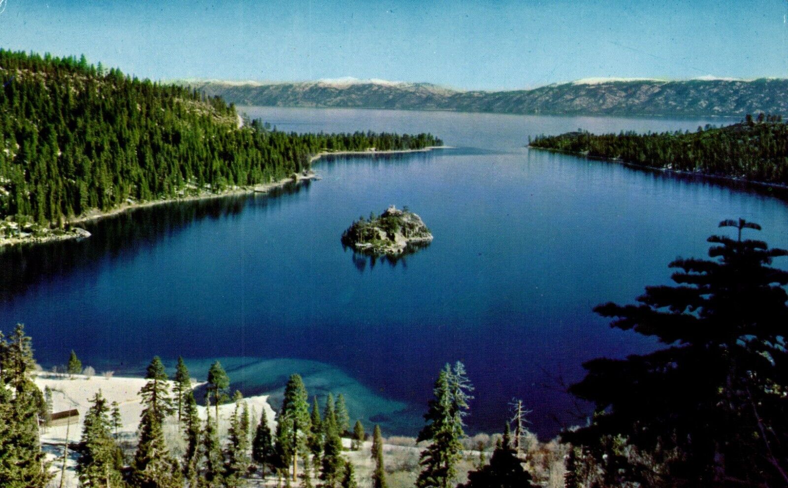 Emerald Bay On Lake Tahoe California Postcard