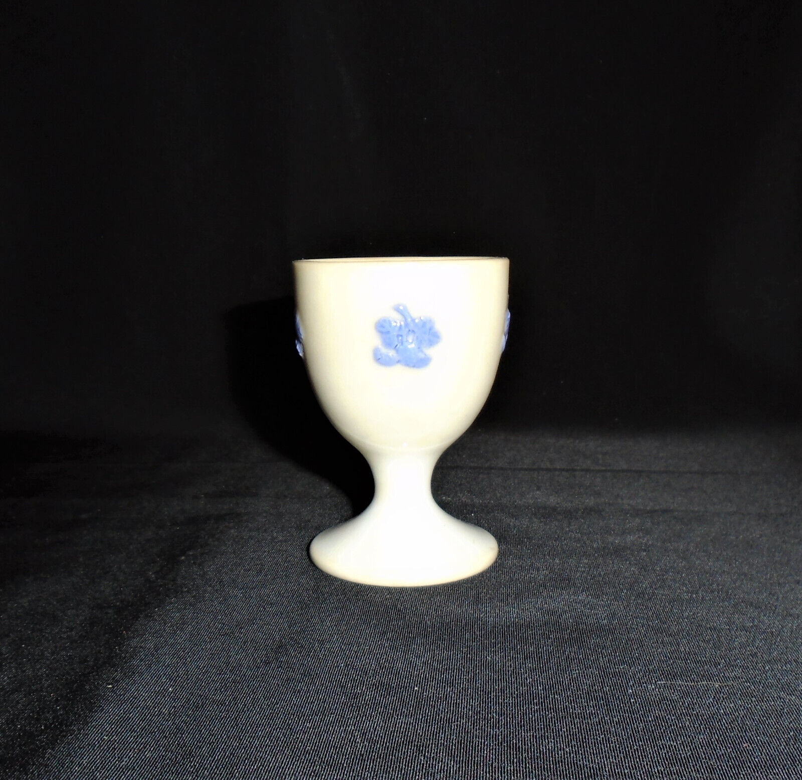 Adderley Bone China Egg Cup Blue Chelsea Vintage English China 