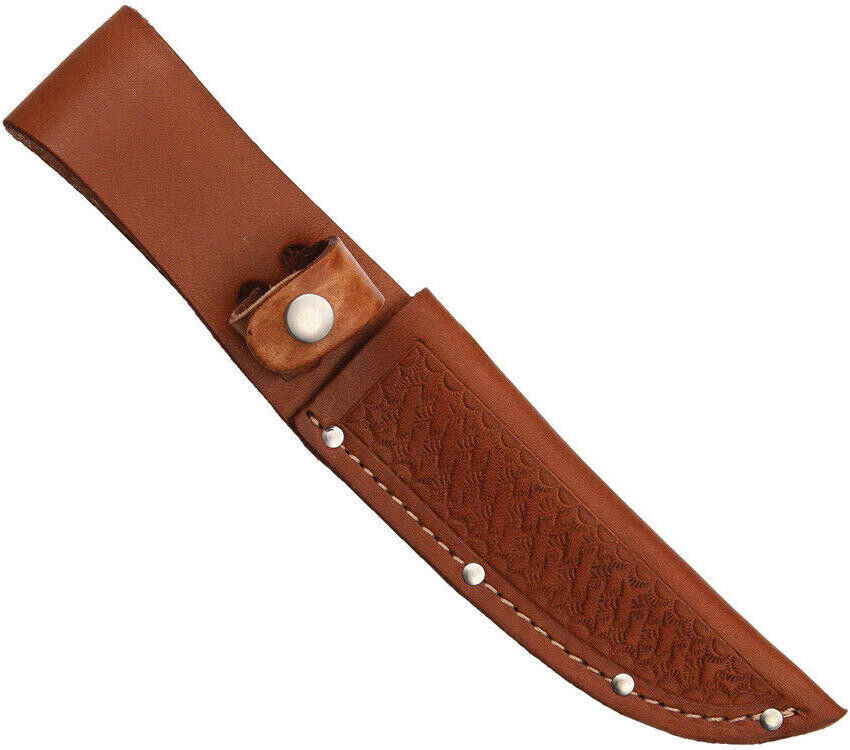 BROWN LEATHER SHEATH FOR UP TO 5\