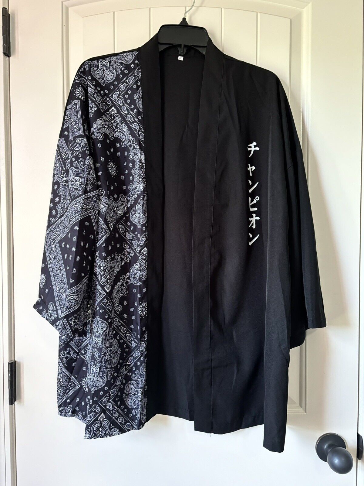US Seller Size L XL Men Kimono style Jacket Shirt cosplay loose fit Anime Merch