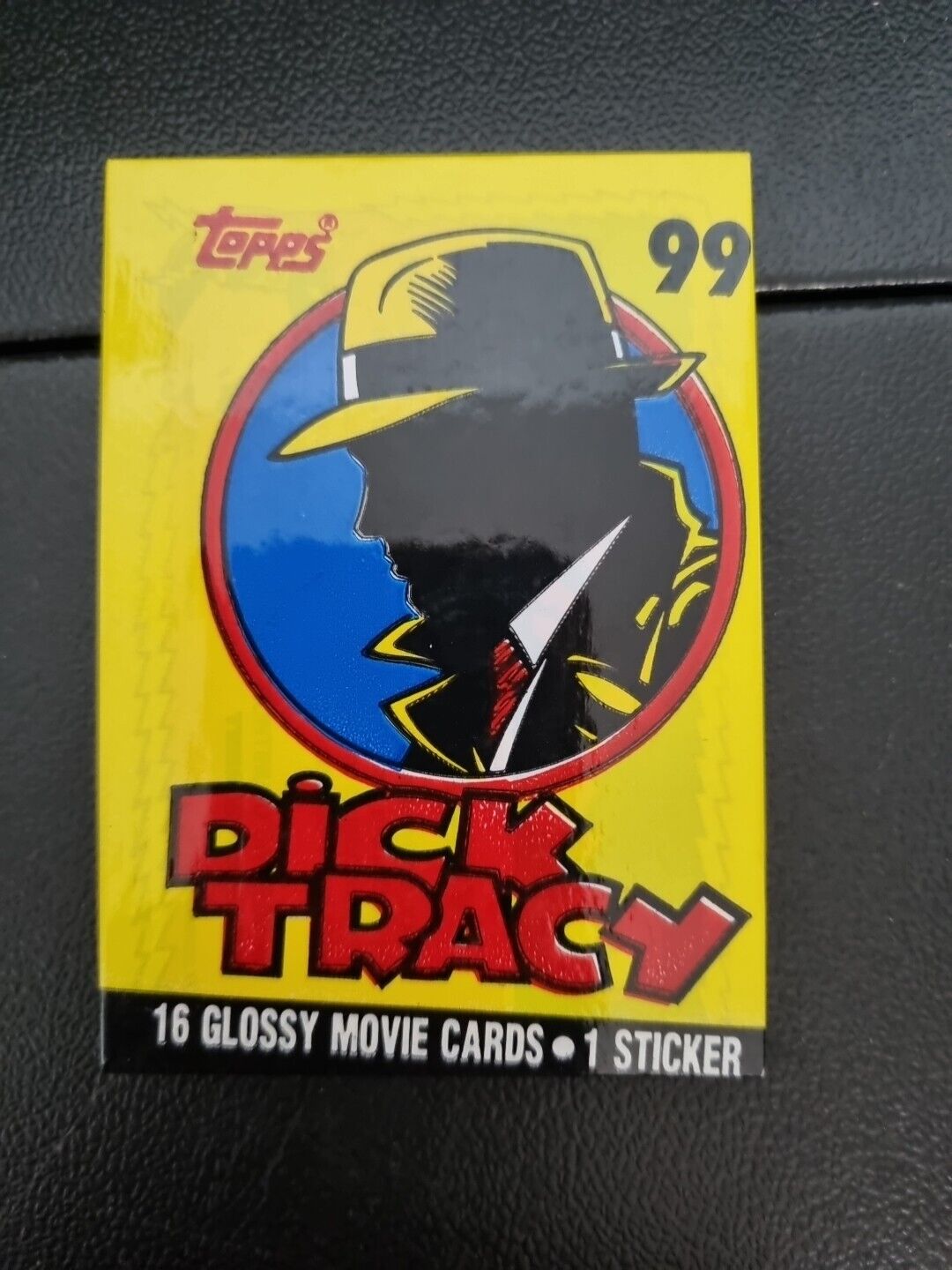 Topps DICK TRACY 1990 Unopened Wax Pack Movie Photo Trading Cards +FreeGift