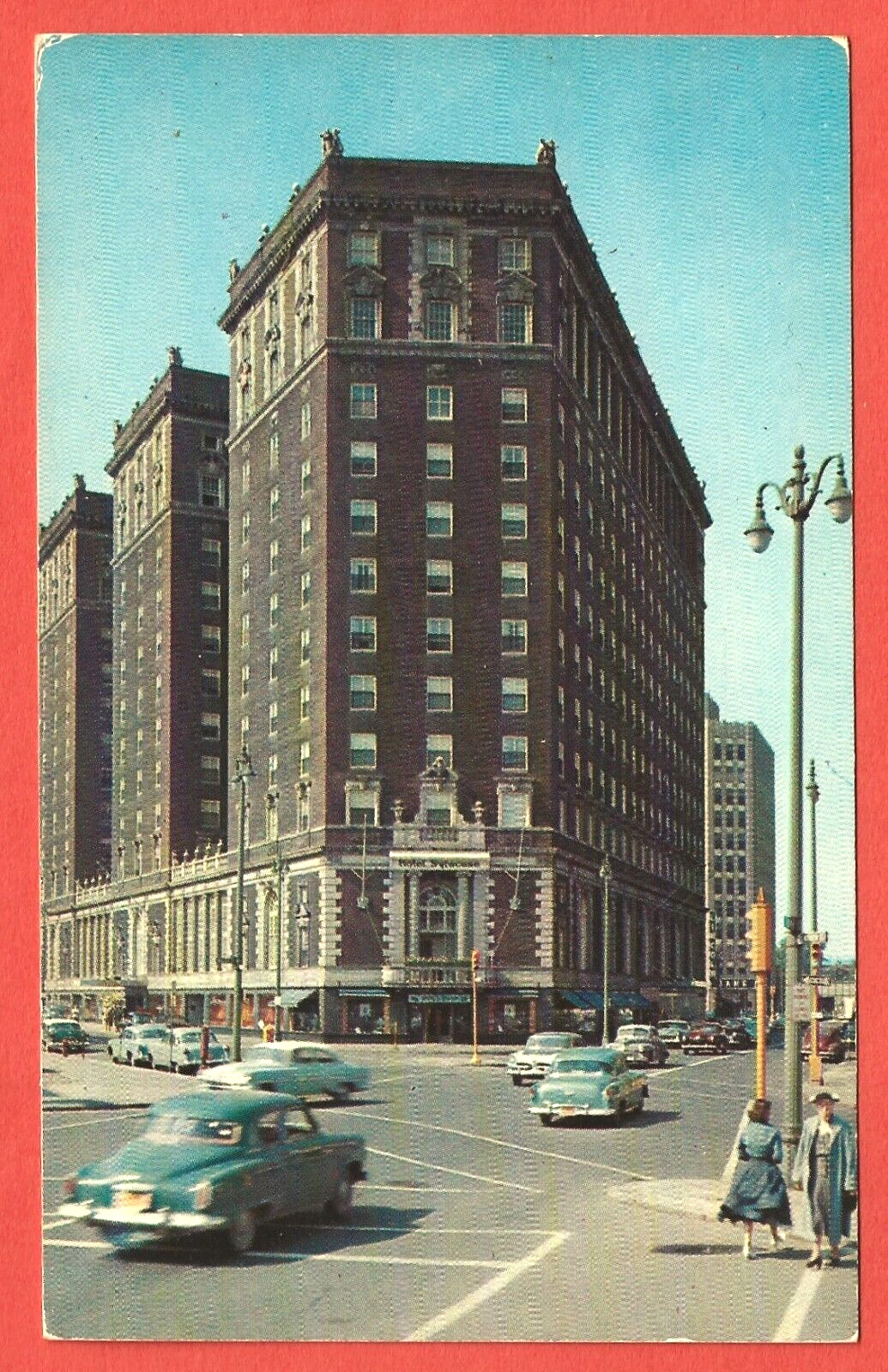 HOTEL SYRACUSE, SYRACUSE, NEW YORK – Closed 2004 - 1950s Postcard