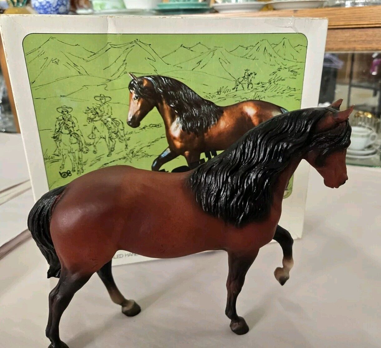 Vintage Breyer Horse El Pastor Paso Fino #61 Bay USA Made W Box 