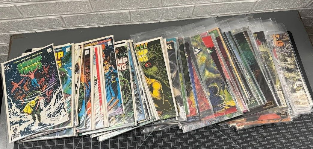 HUGE 1980s-1990s SWAMP THING #31-169 DC Comic Books + Annuals *LOT over 75 READ