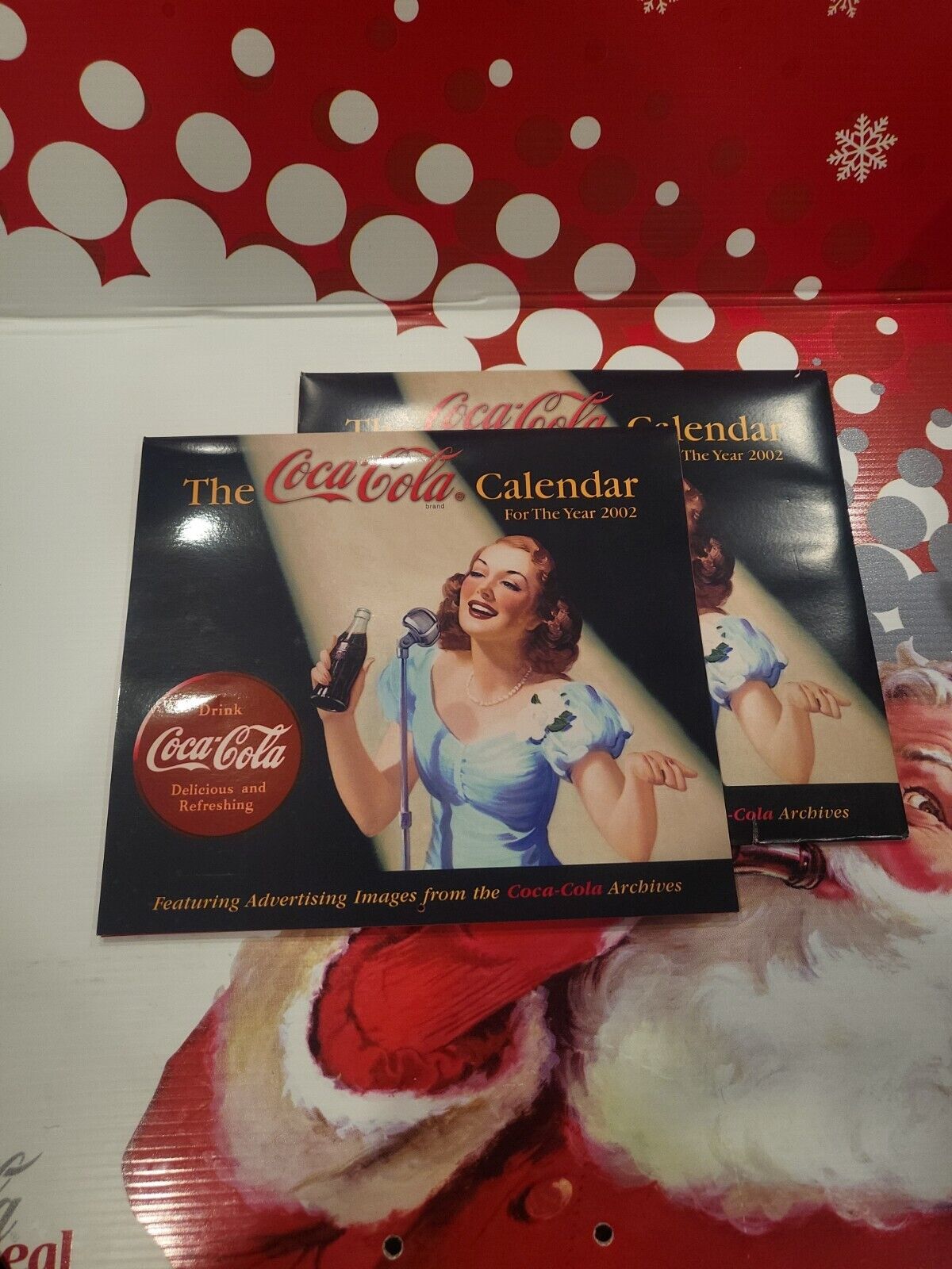 Coca-Cola Calendar Vintage (2002) Advertising images of Coca-Cola archives