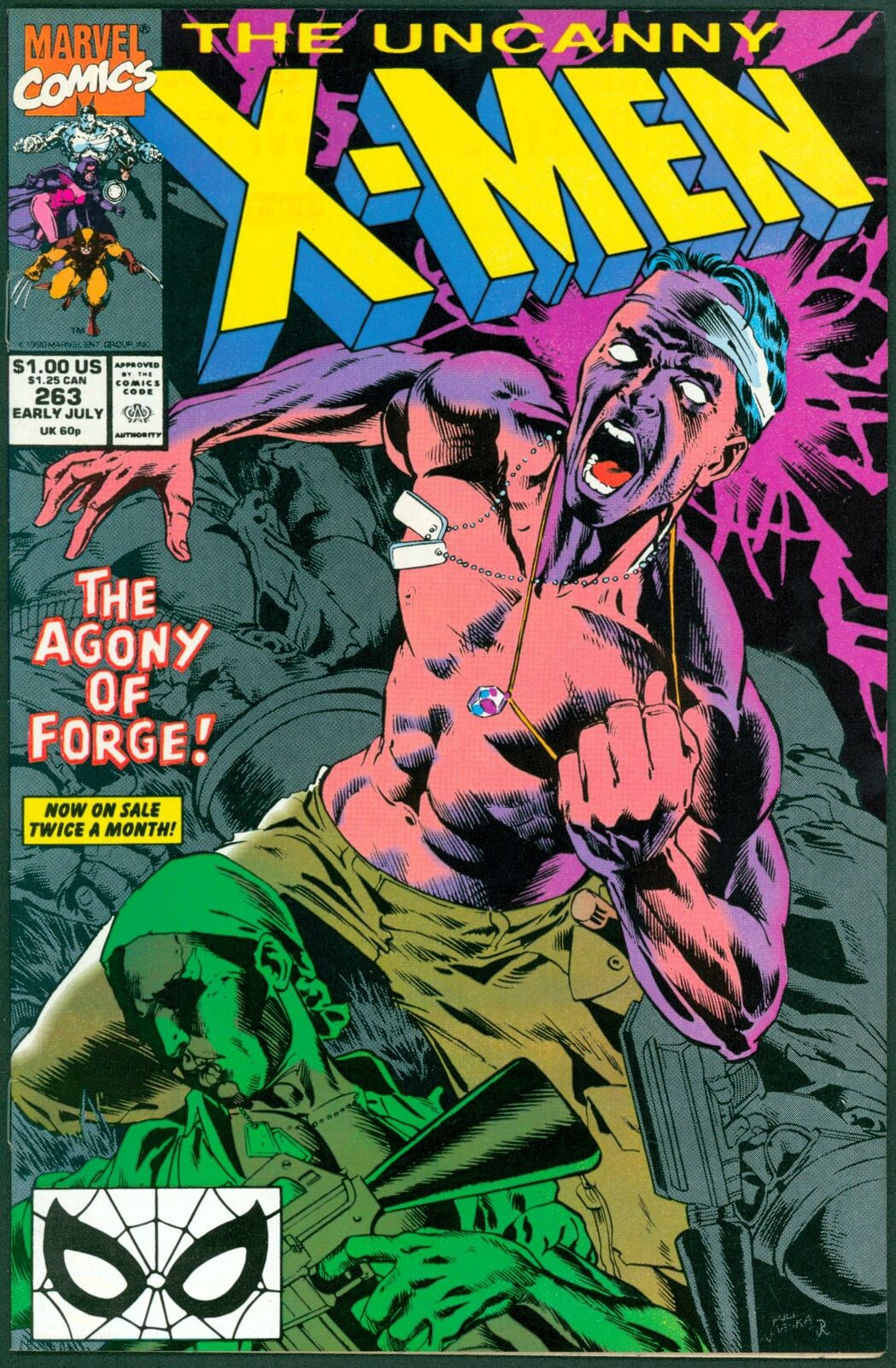 Uncanny X-Men 263 NM 9.4 Marvel 1990