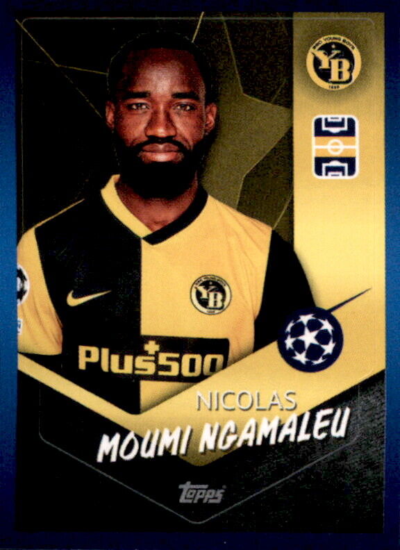 2021/22 Topps Champions League Sticker 494 - Nicolas Moumi Ngamaleu