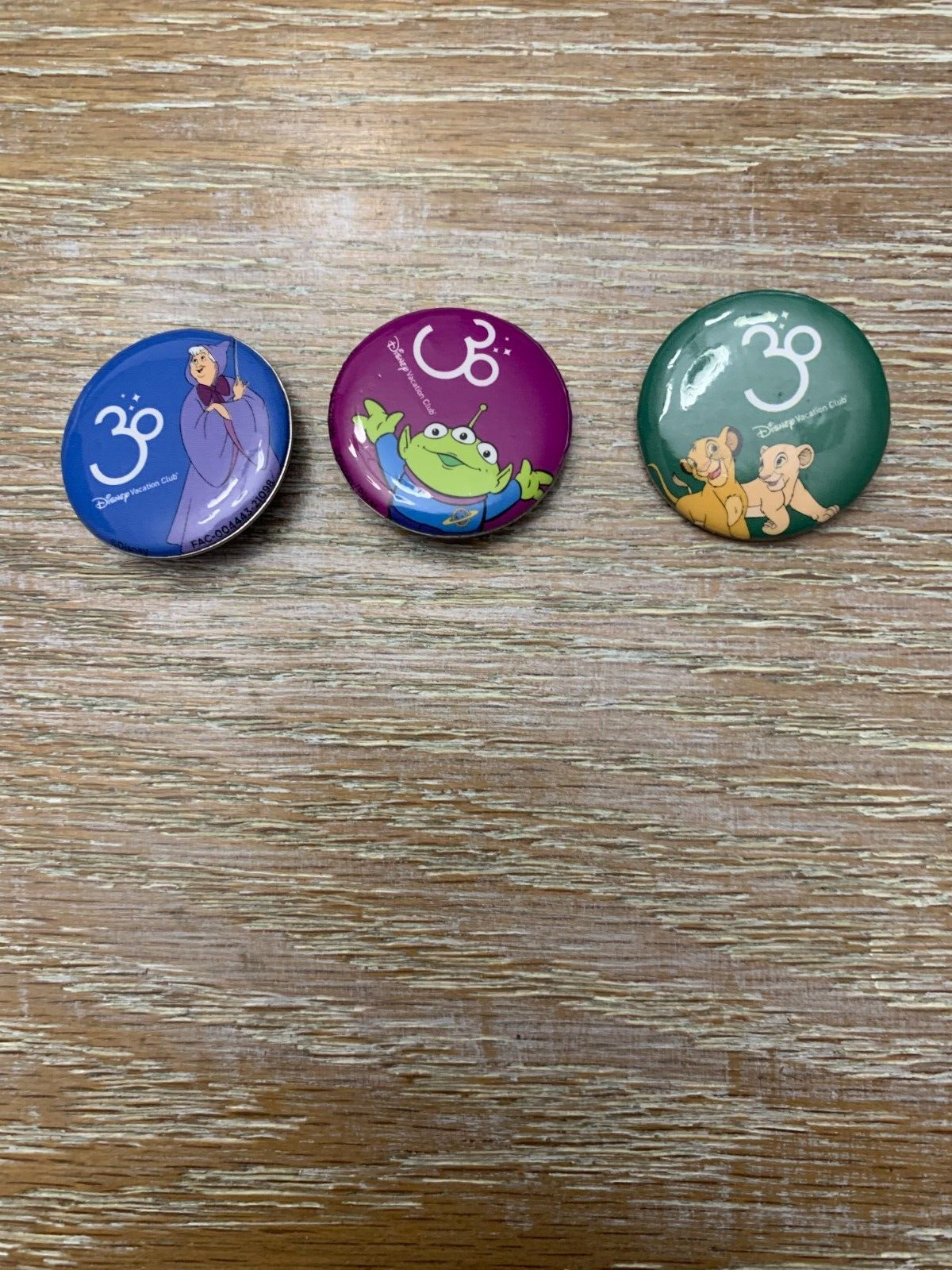 Disney Vacation Club Celebrated Epcot Scavenger Hunt 3 pins