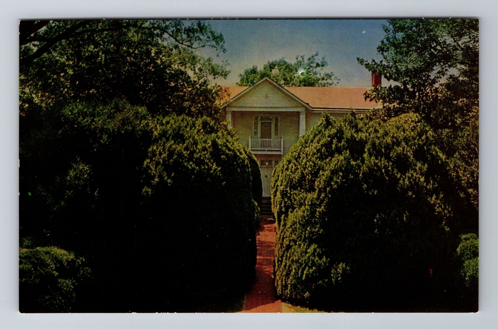 Charlottesville VA- Virginia, Ash Lawn, Home Of James Monroe, Vintage Postcard