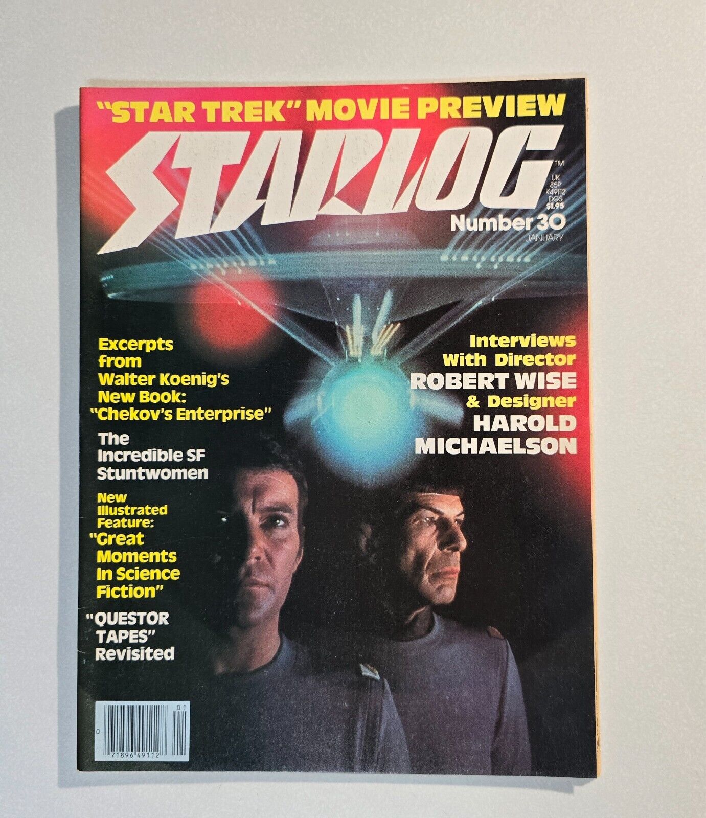 Starlog Magazine #30  January 1980 Star Trek, SF Stuntwomen, Walter Koenig